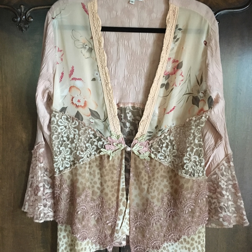 Spencer Alexis Lacy Jacket Top
